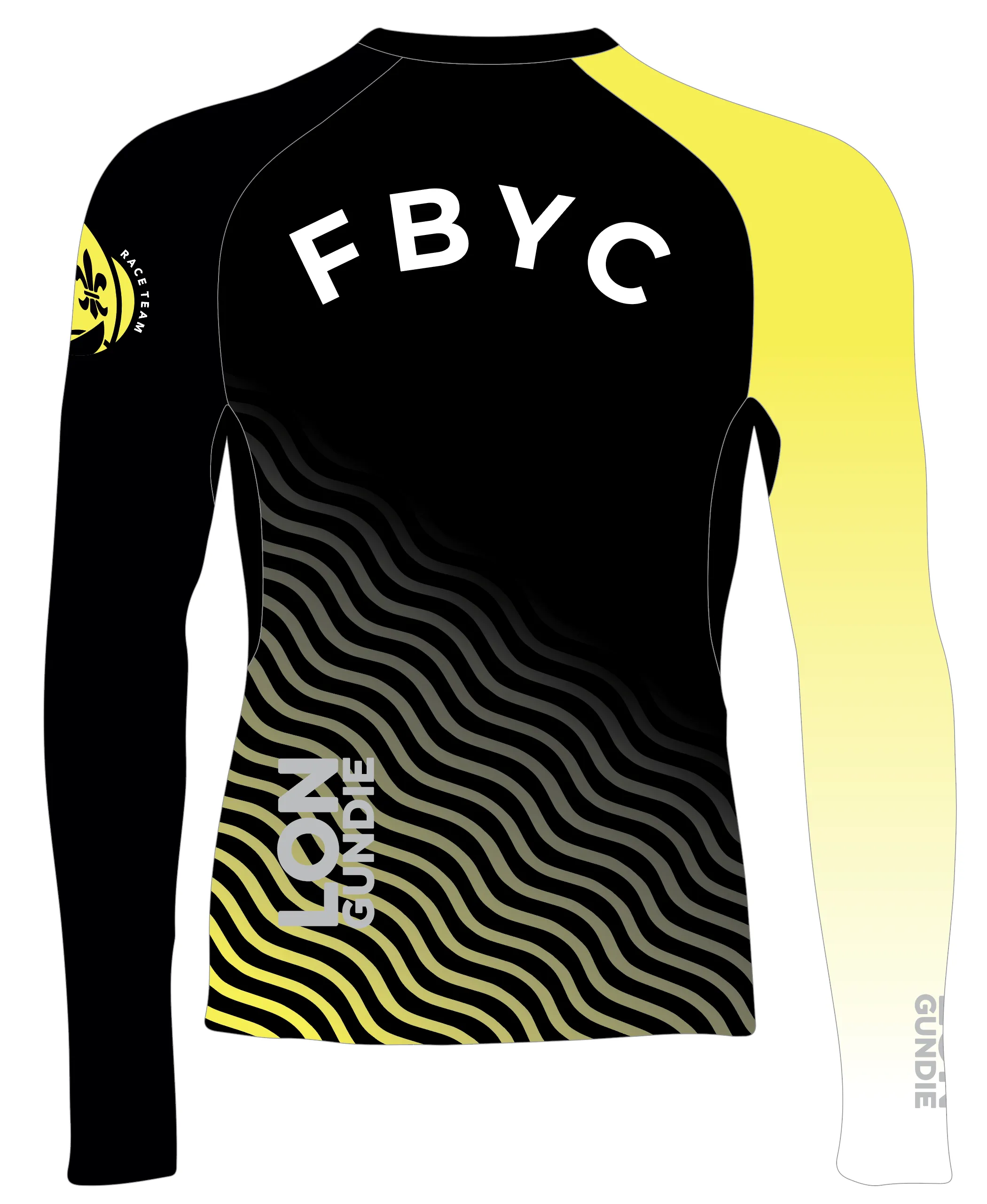 MEN T SHIRT TOP LOOSE FIT BLACK | FRENCHMAN'S BAY YACHT CLUB