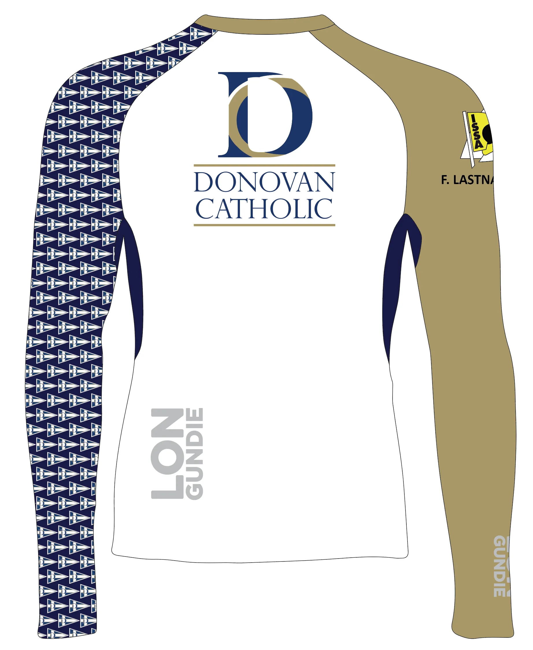 MEN T SHIRT TOP LOOSE FIT WHITE | DONOVAN CATHOLIC | PSNLZ'D