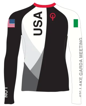 MEN TECH-TEE TOP LONG SLEEVE BLACK | NORMAN SAILING OPTI