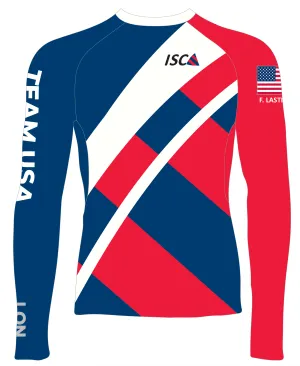 MEN TECH-TEE TOP LONG SLEEVE BLUE | US SUNFISH CLASS ASSOC. | PSNLZ'D