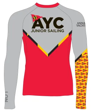 MEN TECH-TEE TOP LONG SLEEVE GRAY | ANNAPOLIS YC