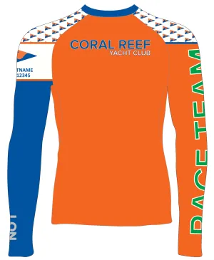 MEN TECH-TEE TOP LONG SLEEVE GREEN | CORAL REEF YACHT CLUB | PSNLZ'D