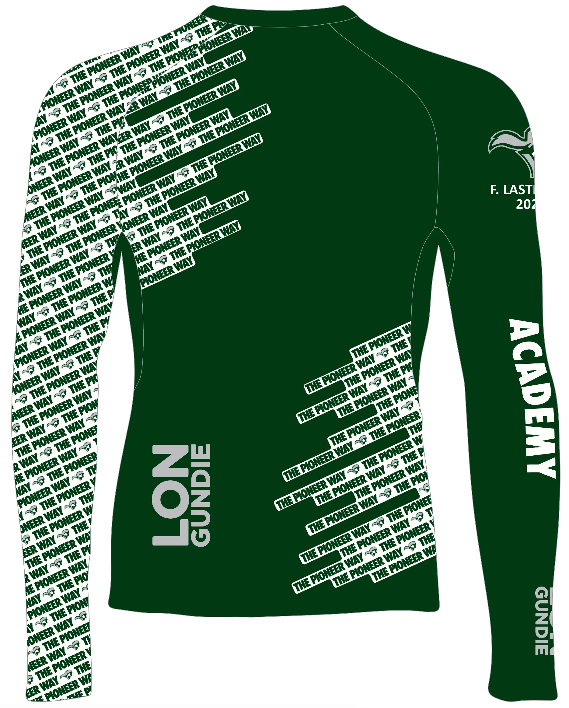 MEN TECH-TEE TOP LONG SLEEVE GREEN | LUTHERAN SOUTH ACADEMY | PSNLZ'D