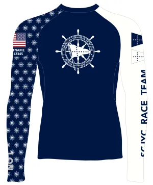 MEN TECH-TEE TOP LONG SLEEVE NAVY | SEAWANHAKA CORINTHIAN YC | PSNLZ'D