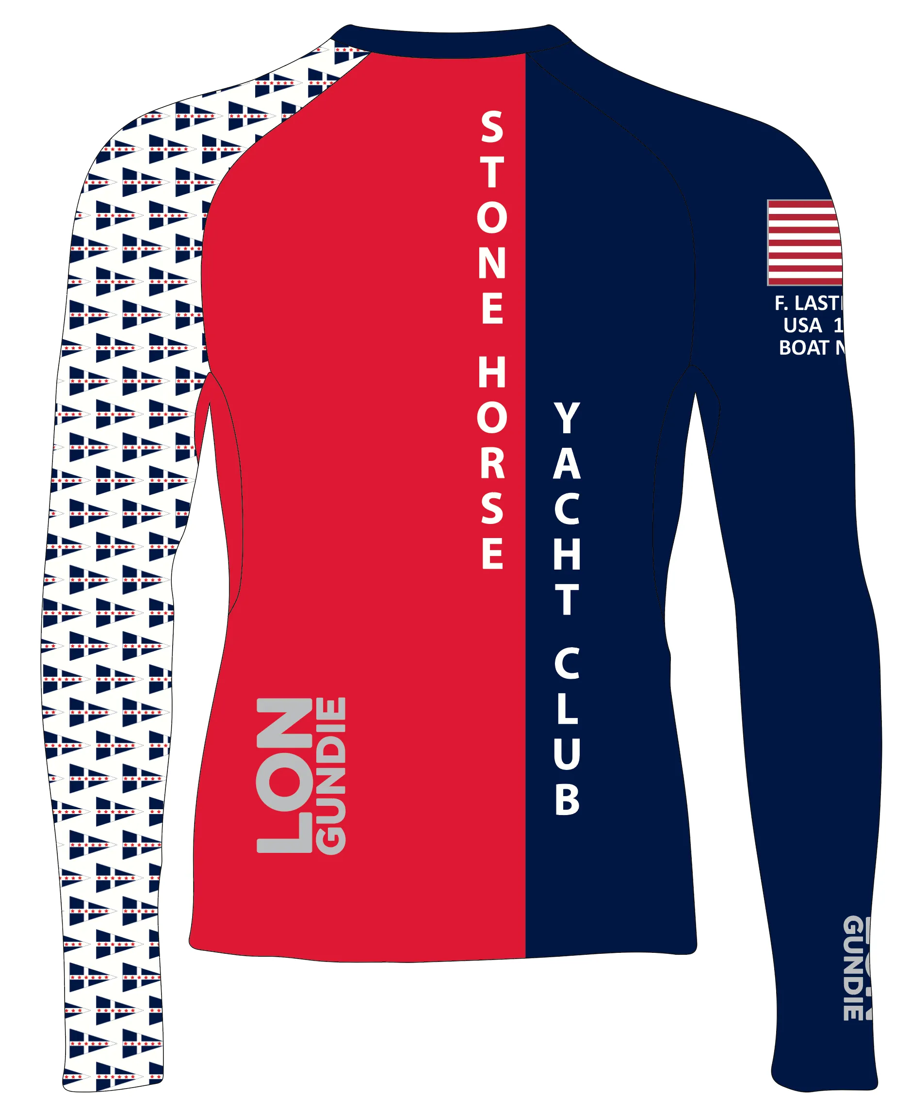 MEN TECH-TEE TOP LONG SLEEVE NAVY | STONE HORSE YACHT CLUB | PSNLZ'D