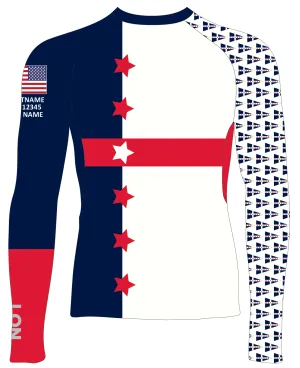 MEN TECH-TEE TOP LONG SLEEVE NAVY | STONE HORSE YACHT CLUB | PSNLZ'D