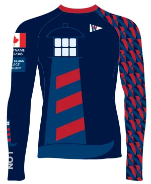 MEN TECH-TEE TOP LONG SLEEVE NAVY | WHITBY YC | PSNLZ'D