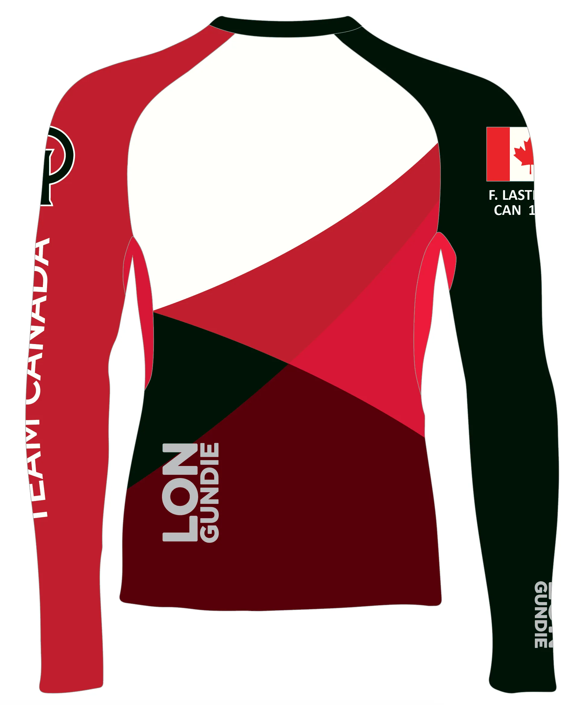 MEN TECH-TEE TOP LONG SLEEVE RED | CODA TEAM CANADA | PSNLZ'D