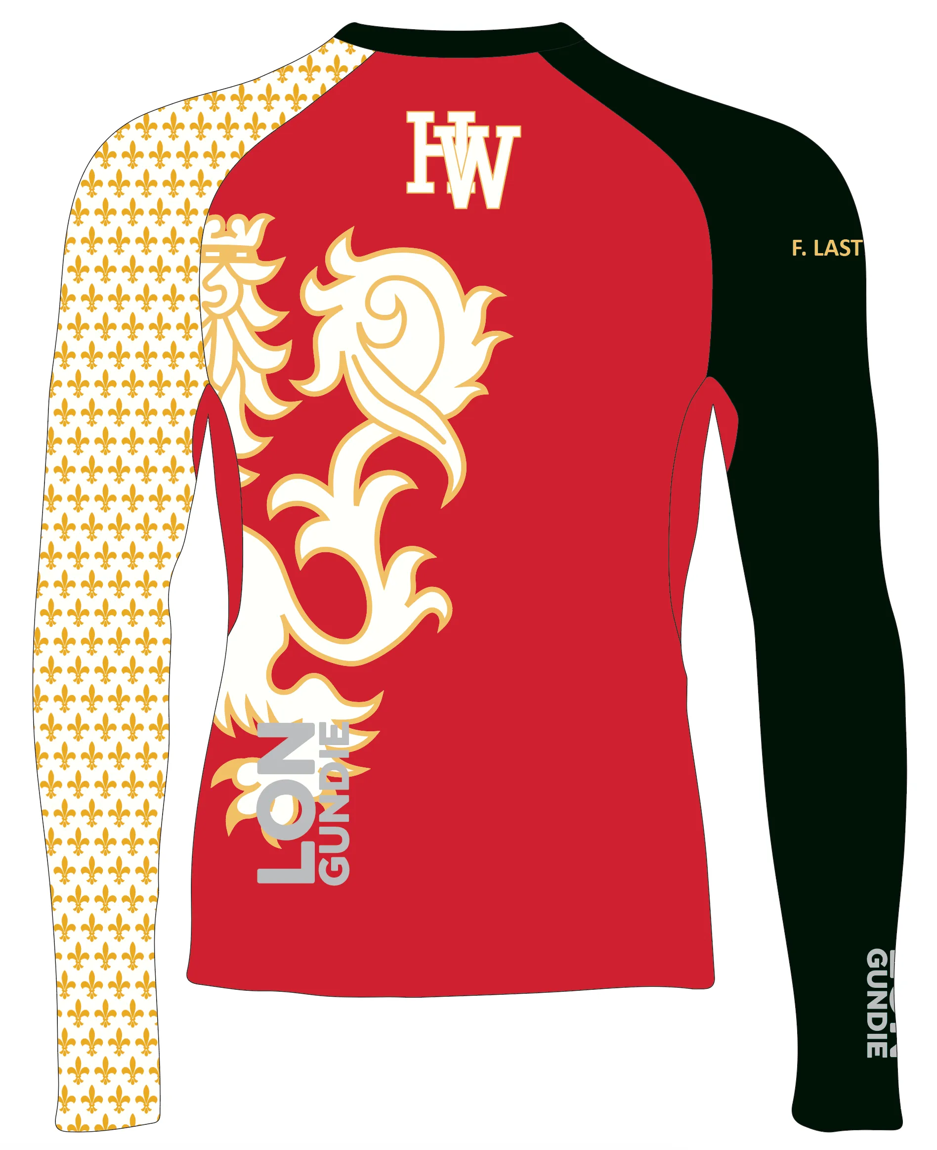 MEN TECH-TEE TOP LONG SLEEVE RED | HARVARD-WESTLAKE SCHOOL | PSNLZ'D