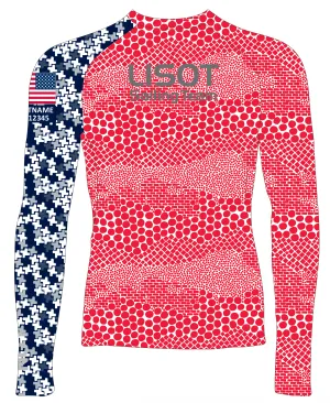 MEN TECH-TEE TOP LONG SLEEVE RED | LISOT | PSNLZ'D