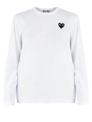Men's Black Heart Long Sleeve T-Shirt
