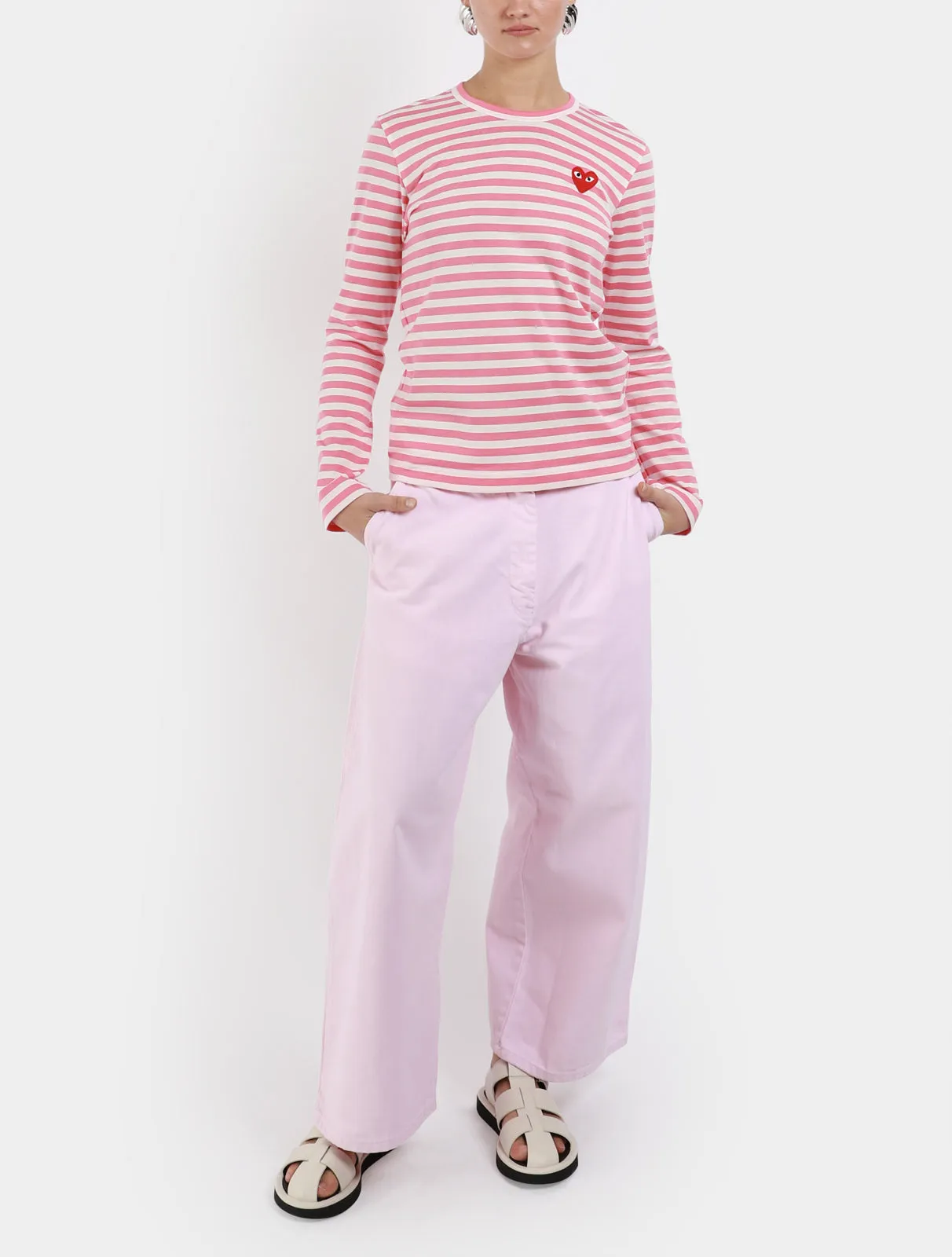 Men's Bright Striped Long Sleeve T-Shirt