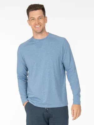 Men’s Carrollton Long Sleeve Fitness Tee (452- Chambray Heather)