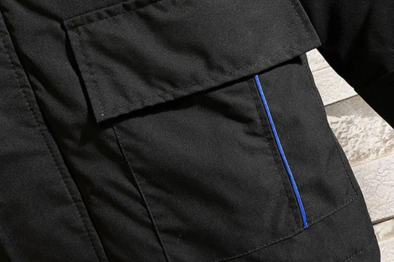 Men's Winter Casual Windproof Parka | Plus Size