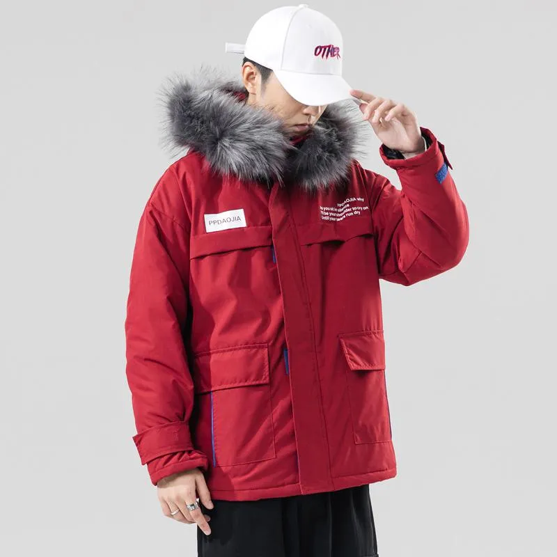 Men's Winter Casual Windproof Parka | Plus Size