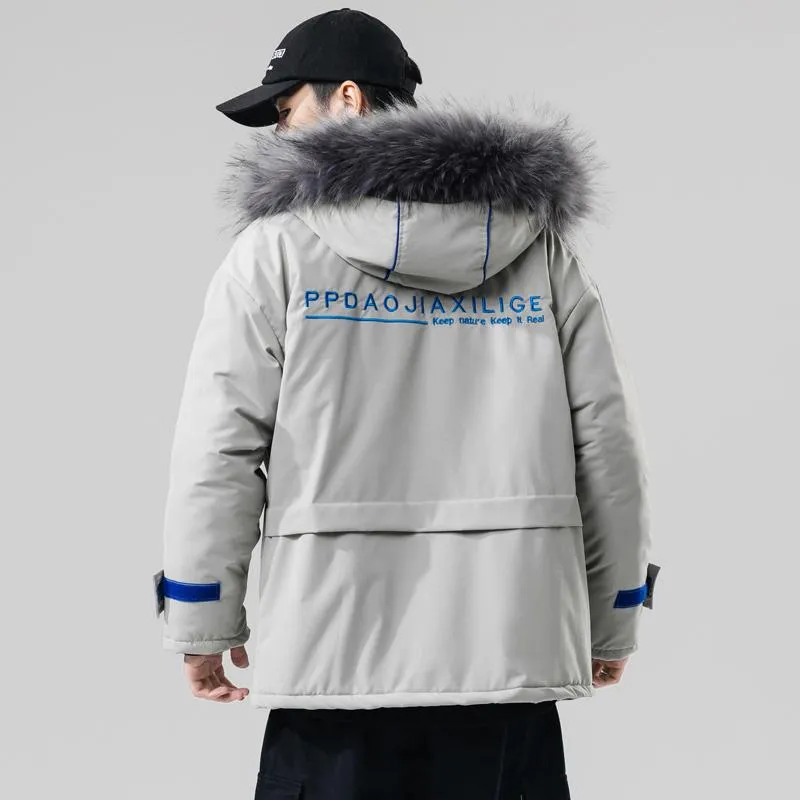 Men's Winter Casual Windproof Parka | Plus Size