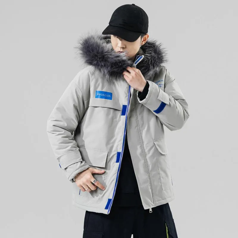 Men's Winter Casual Windproof Parka | Plus Size