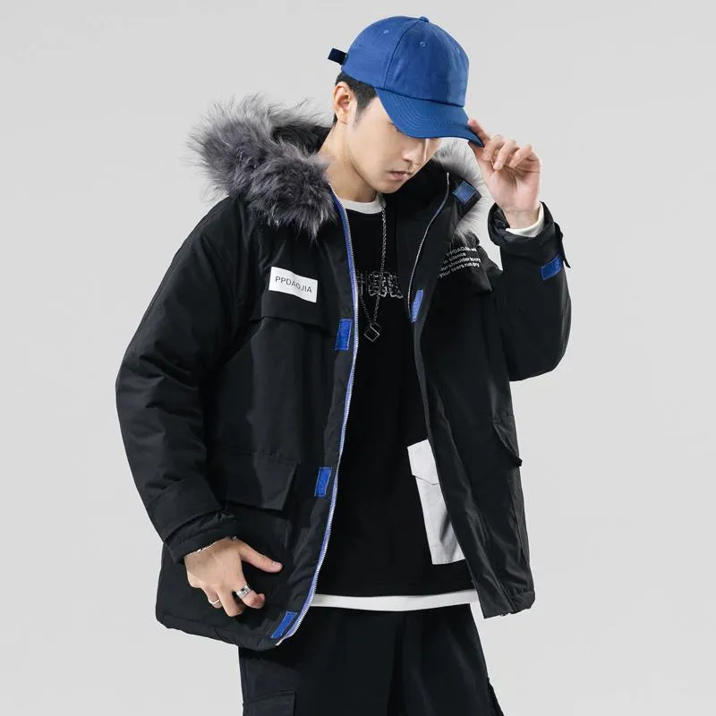 Men's Winter Casual Windproof Parka | Plus Size