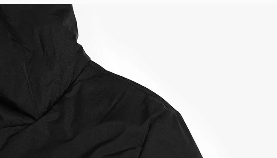Men's Winter Thick Hooded Long Down Parka