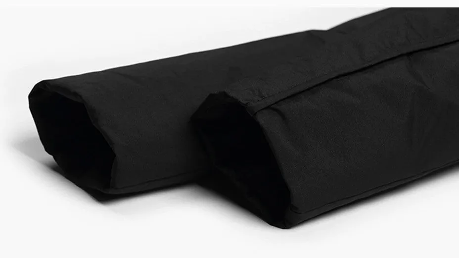 Men's Winter Thick Hooded Long Down Parka