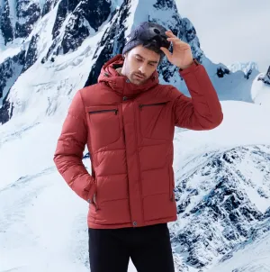 Men's Winter Warm Waterproof Hooded Parka