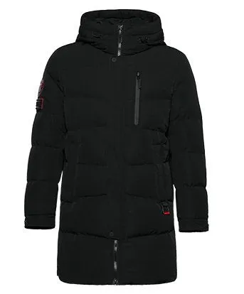 Men's Winter Warm Windproof Hooded Long Parka