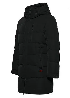Men's Winter Warm Windproof Hooded Long Parka