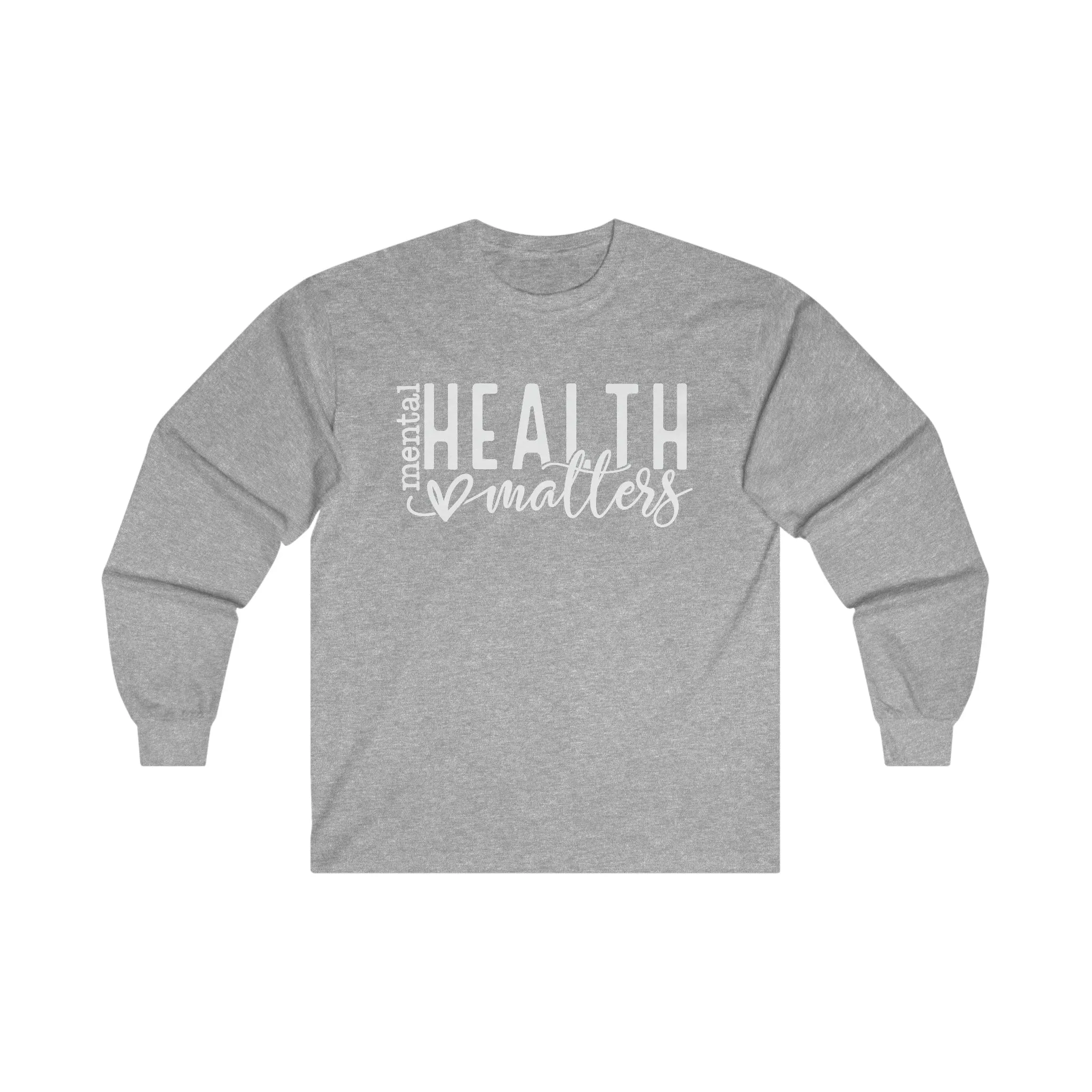 Mental Health Heart Long Sleeve Shirt