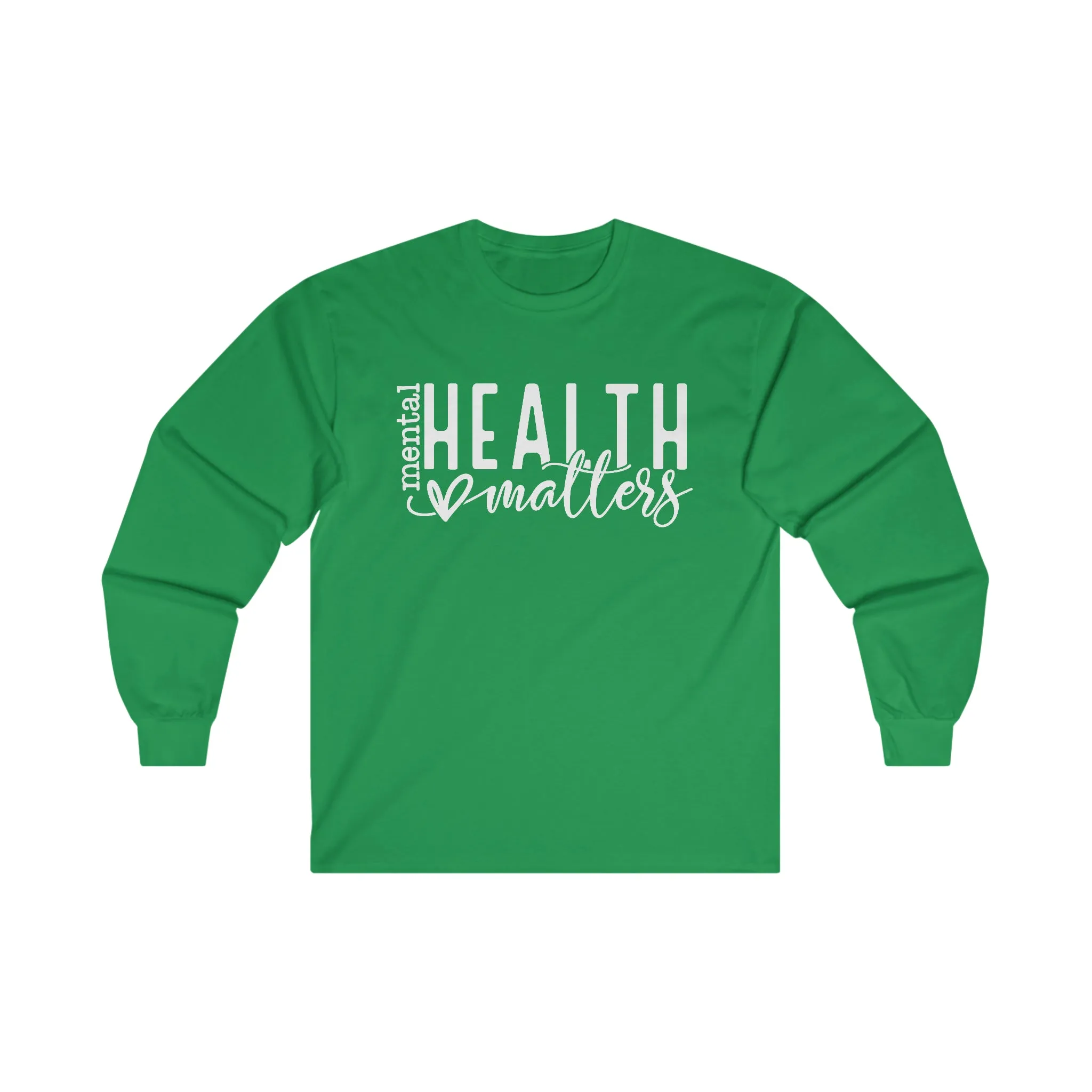 Mental Health Heart Long Sleeve Shirt