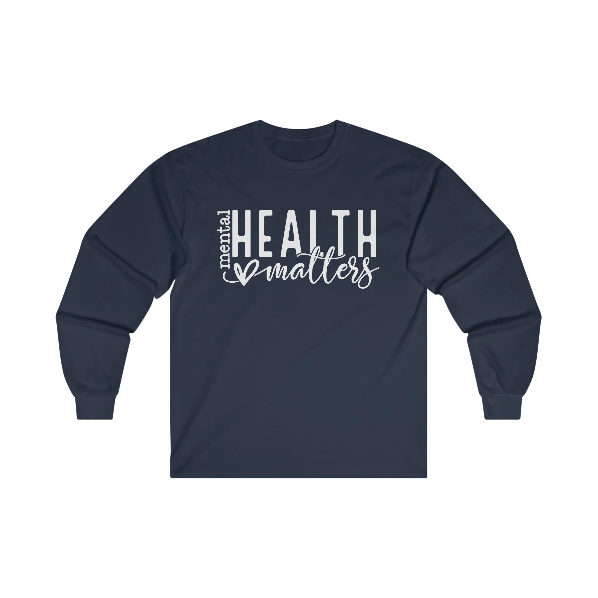 Mental Health Heart Long Sleeve Shirt