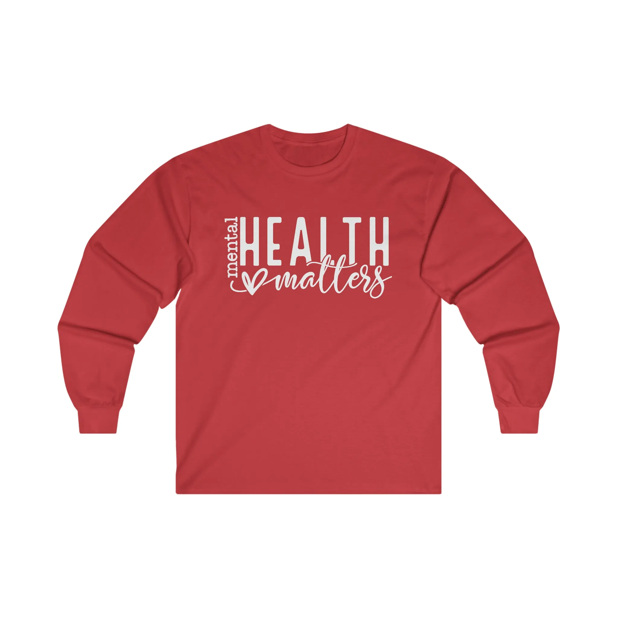 Mental Health Heart Long Sleeve Shirt