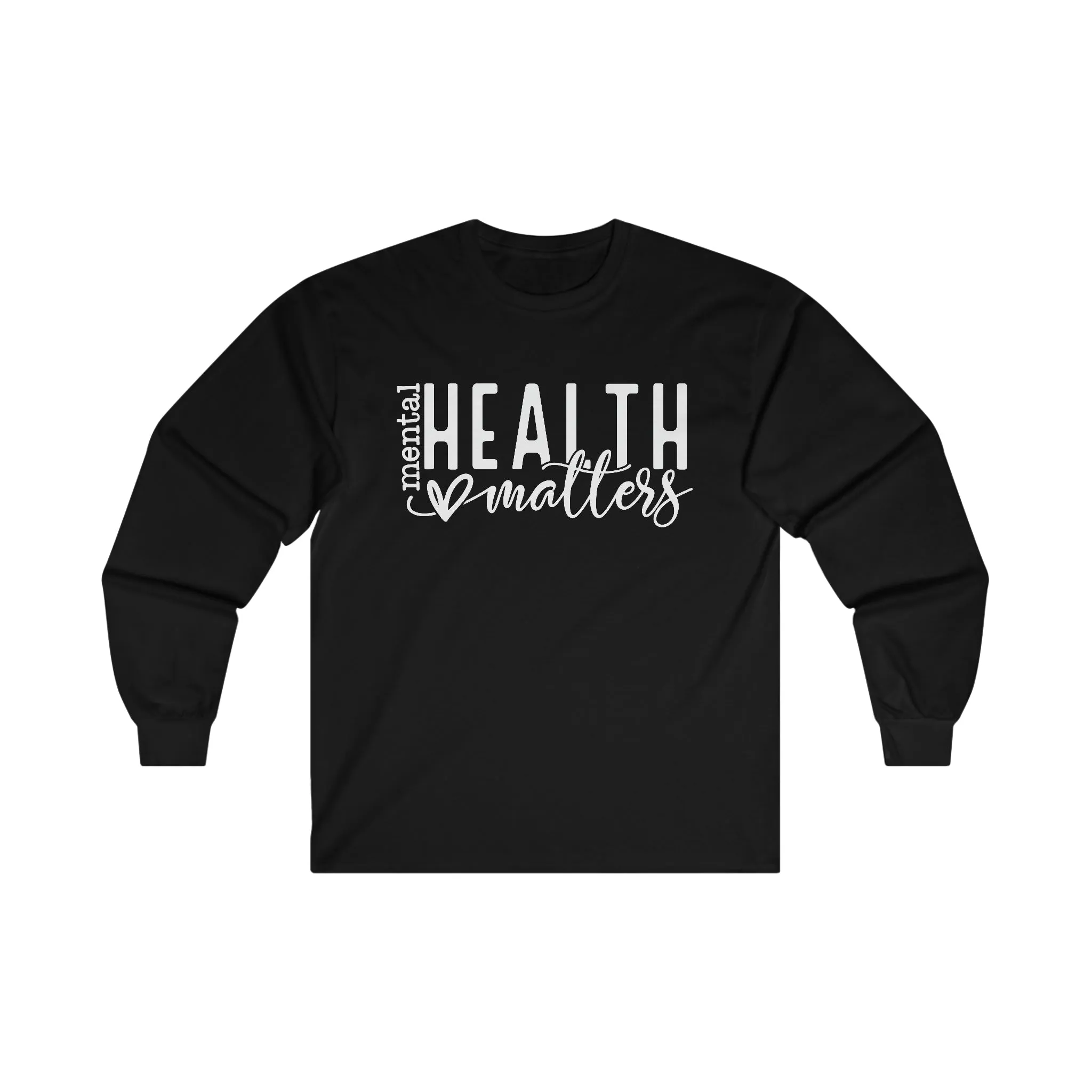 Mental Health Heart Long Sleeve Shirt