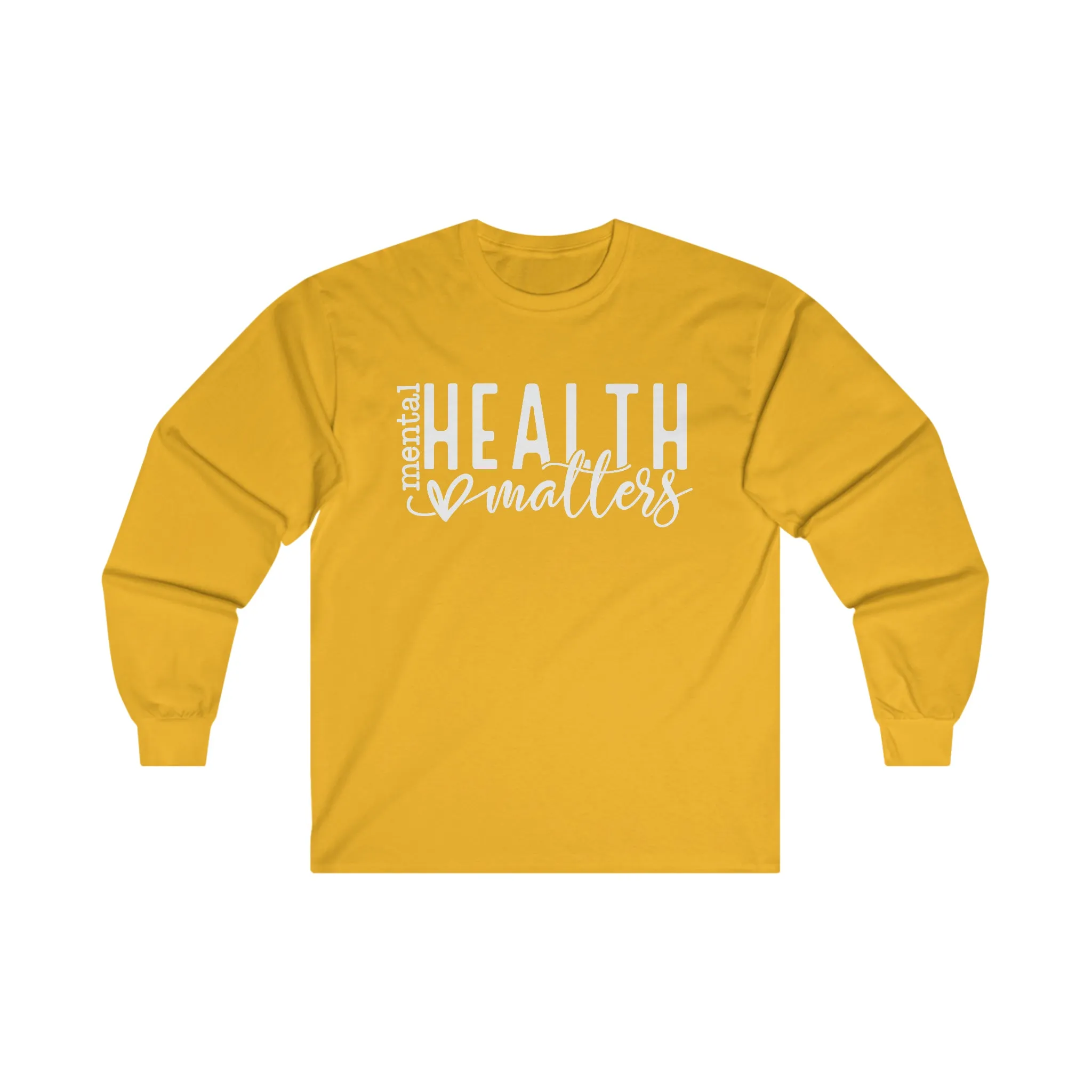 Mental Health Heart Long Sleeve Shirt