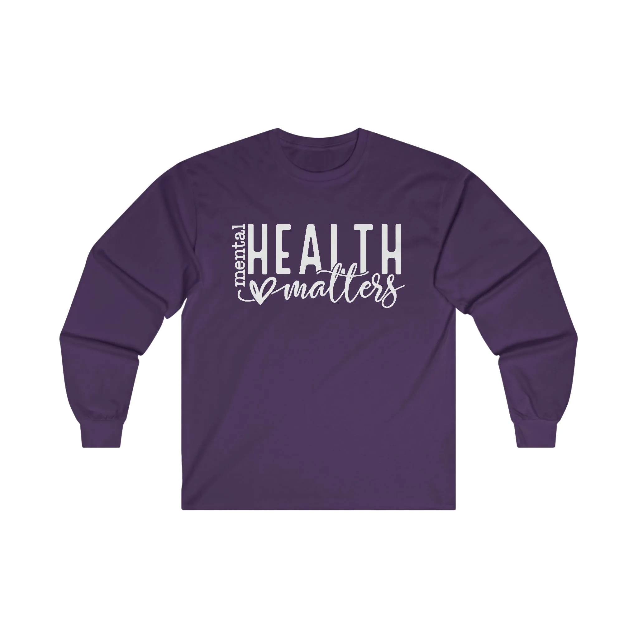 Mental Health Heart Long Sleeve Shirt