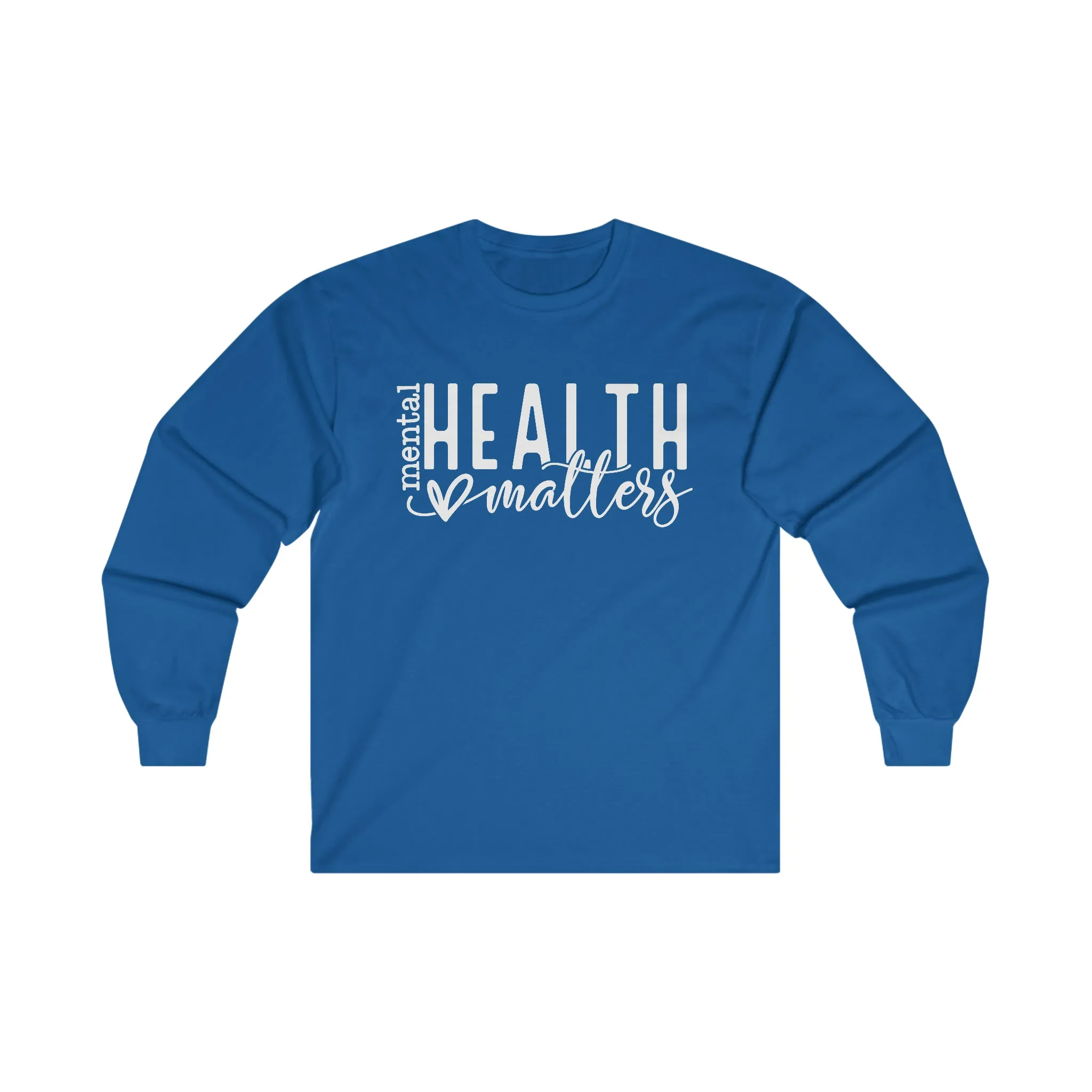 Mental Health Heart Long Sleeve Shirt