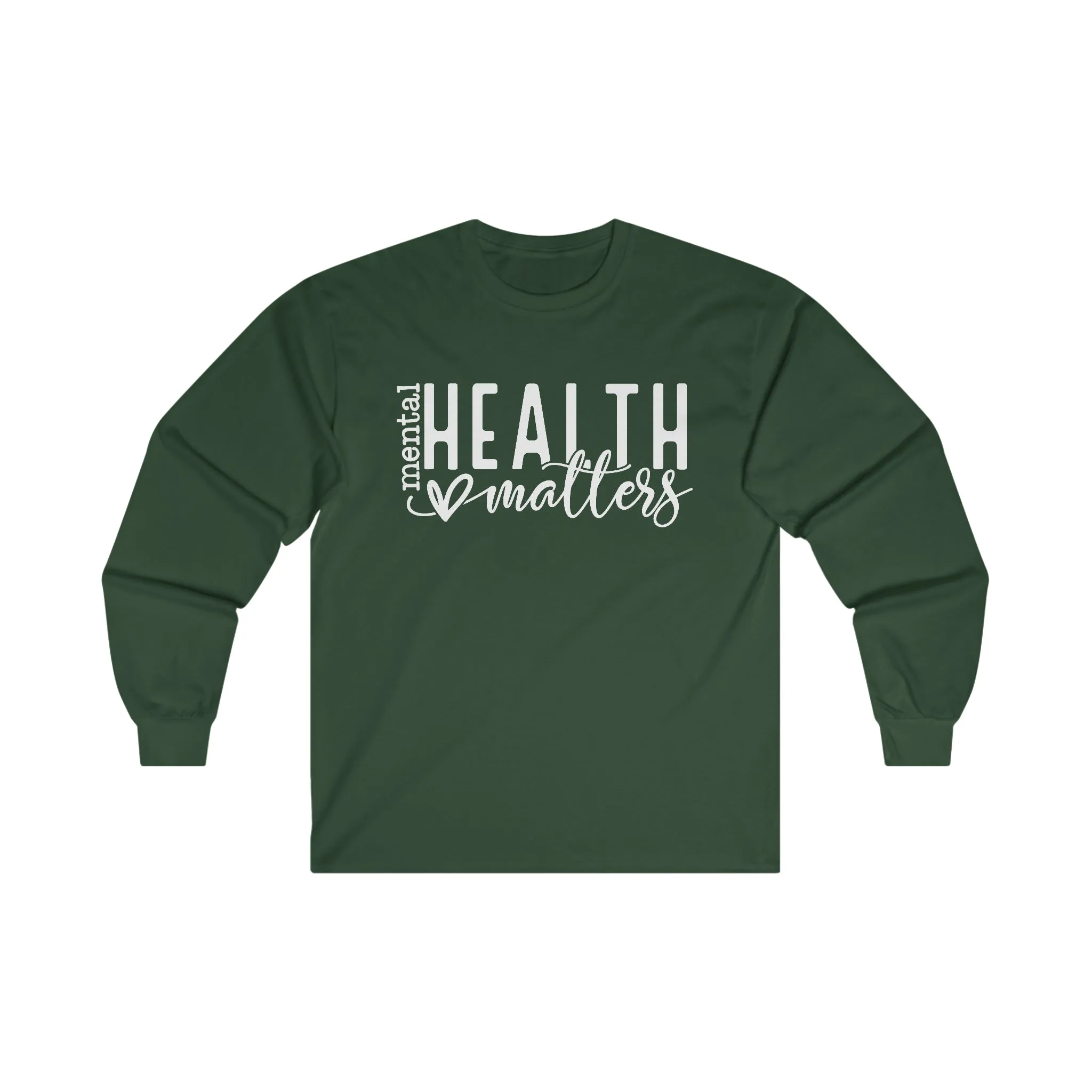 Mental Health Heart Long Sleeve Shirt
