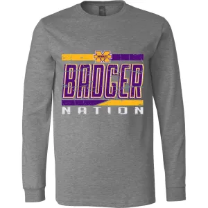 Merkel Badgers - Nation Long Sleeve T-Shirt