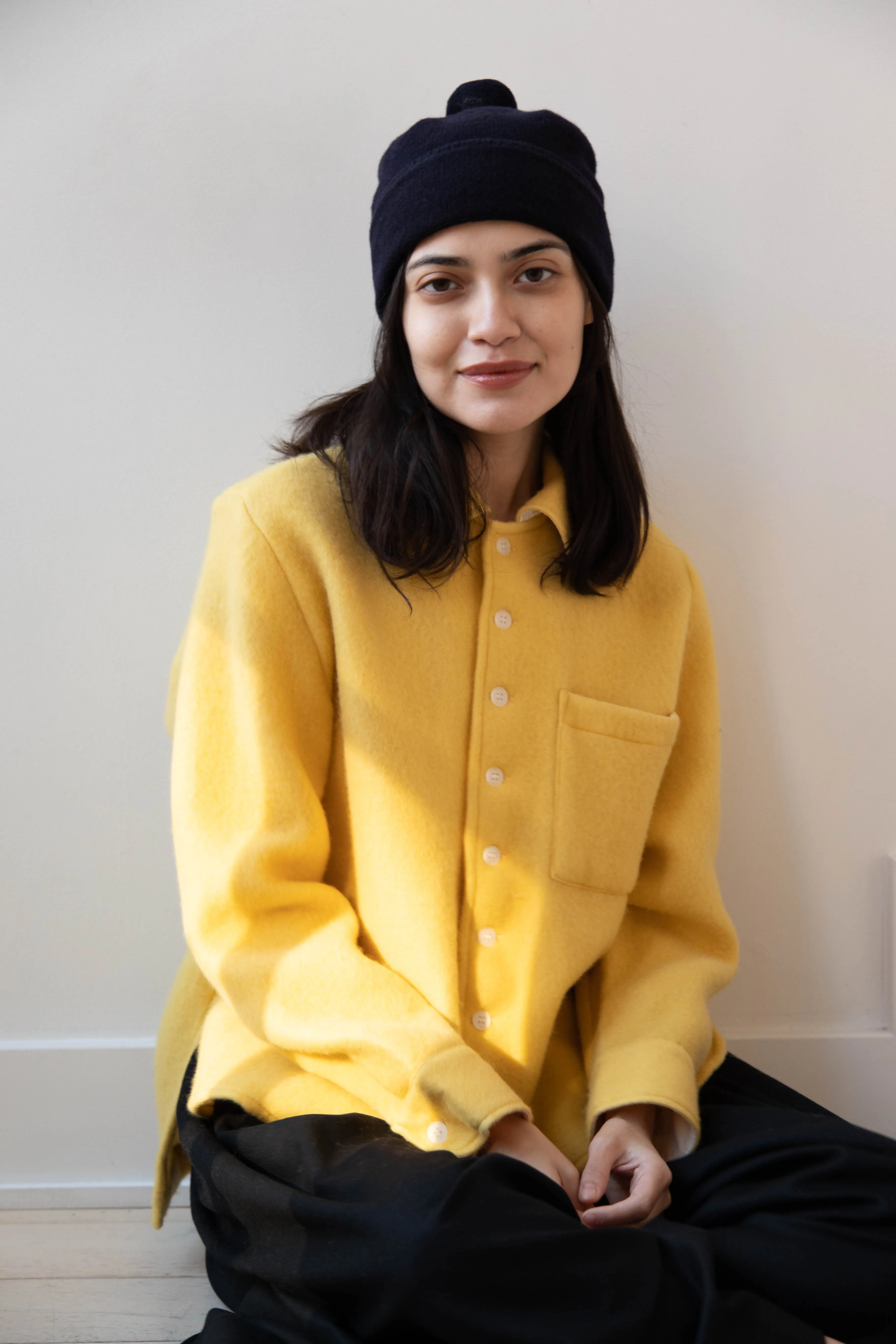 MHL | Felted Hat in Dark Navy