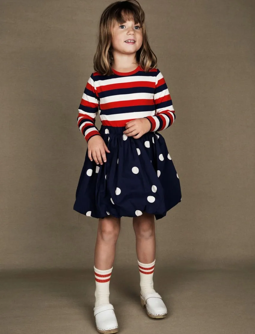 Mini Rodini LS Tee | Blockstripe
