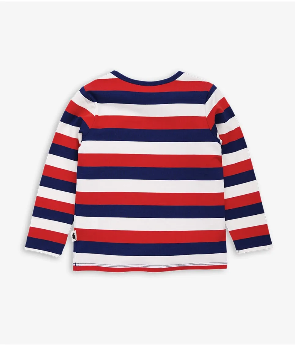 Mini Rodini LS Tee | Blockstripe