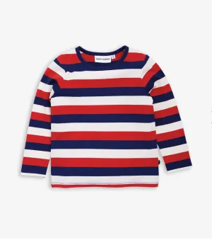 Mini Rodini LS Tee | Blockstripe