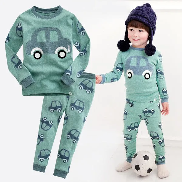 Mint Car Bbang Bbang Long Sleeve Pajamas