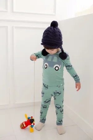 Mint Car Bbang Bbang Long Sleeve Pajamas