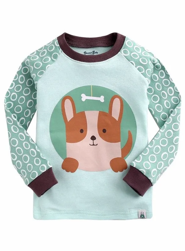 Mint Dali Long Sleeve Pajama