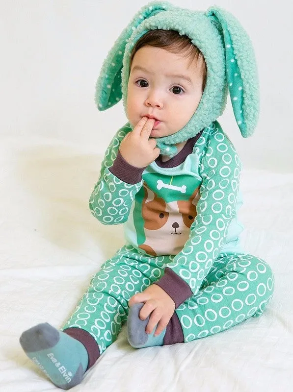 Mint Dali Long Sleeve Pajama