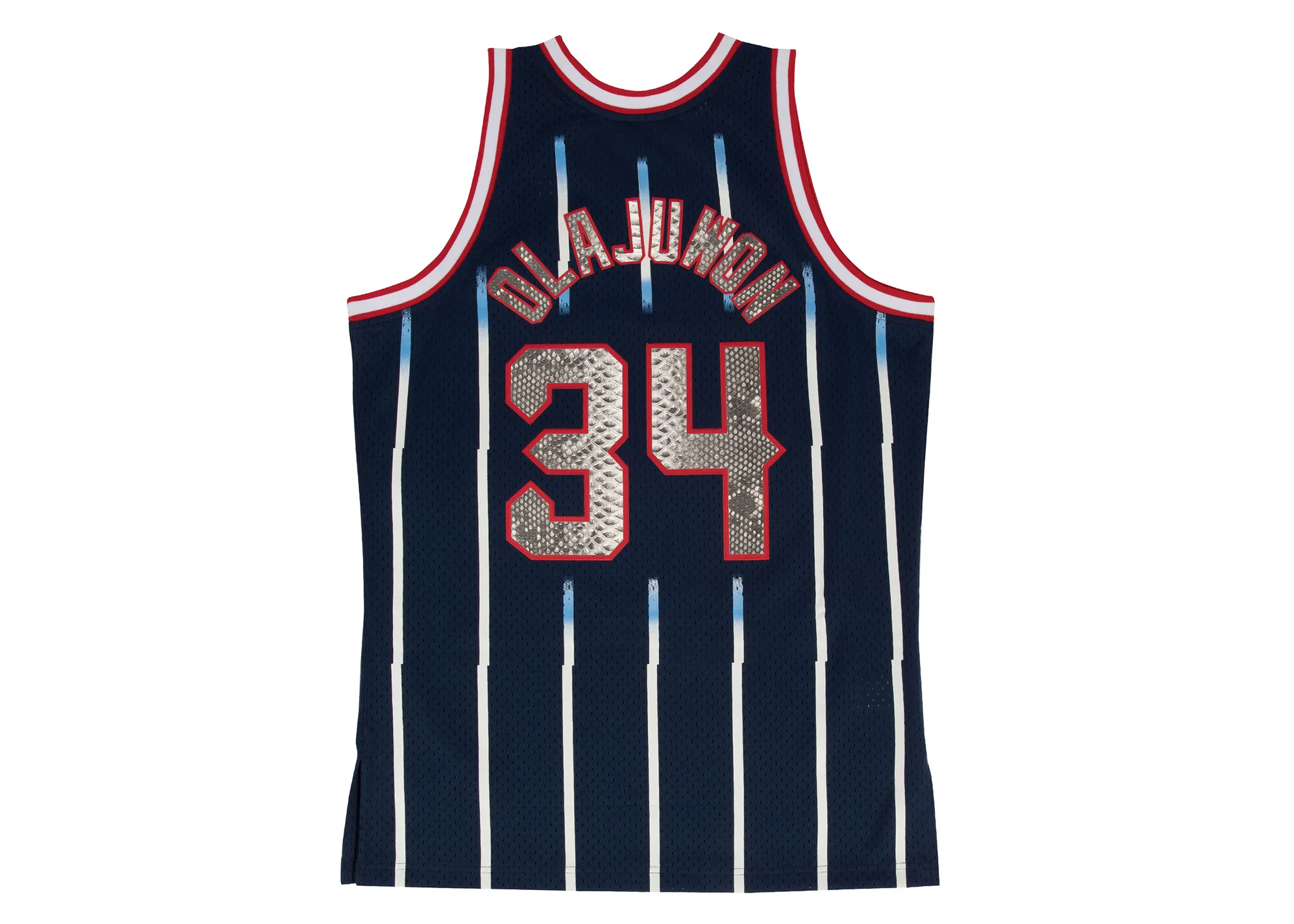 Mitchell & Ness Hakeem Olajuwon 1996-1997 Houston Rockets Python Jersey