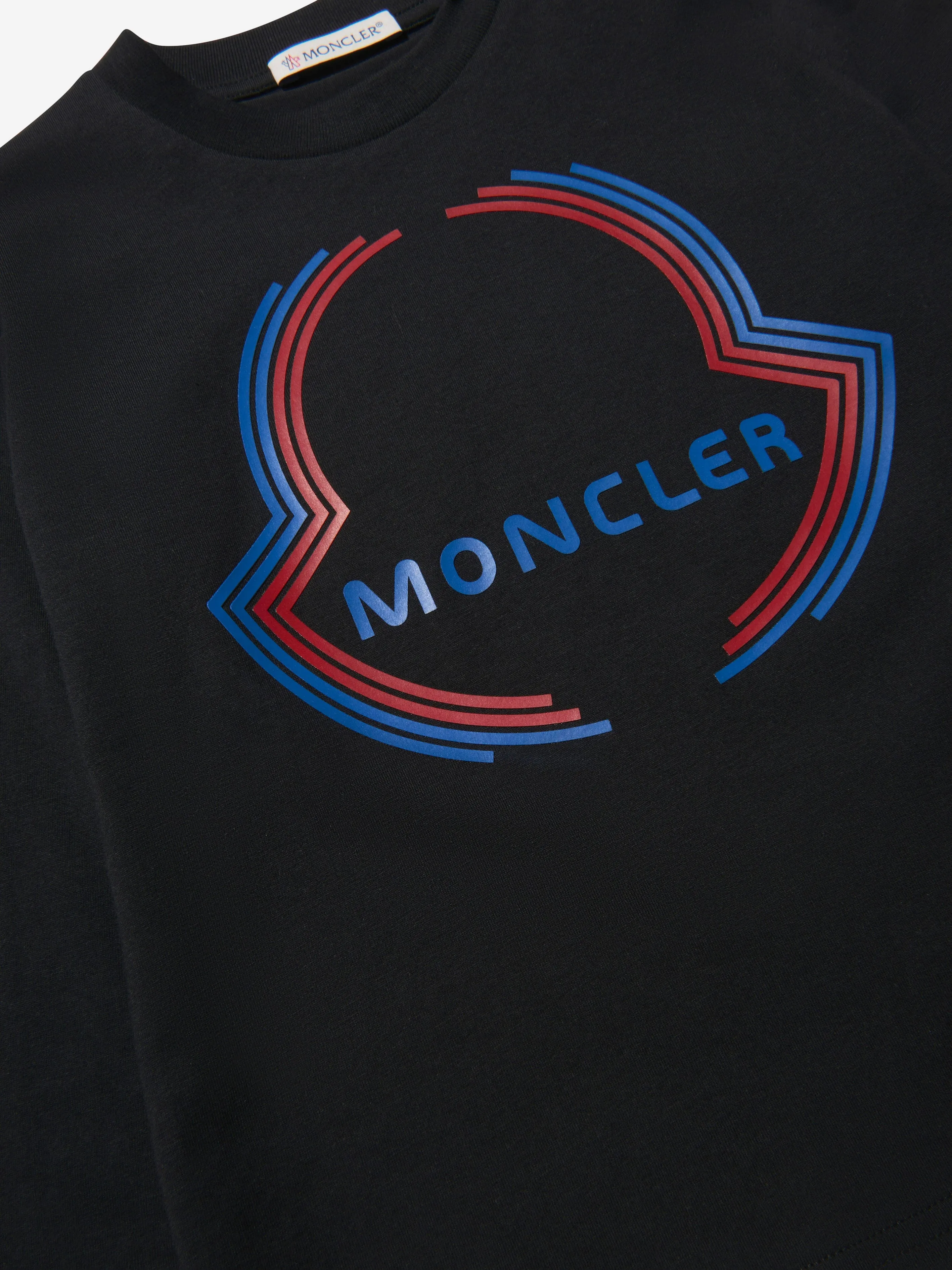 Moncler Enfant Boys Long Sleeve Logo T-Shirt