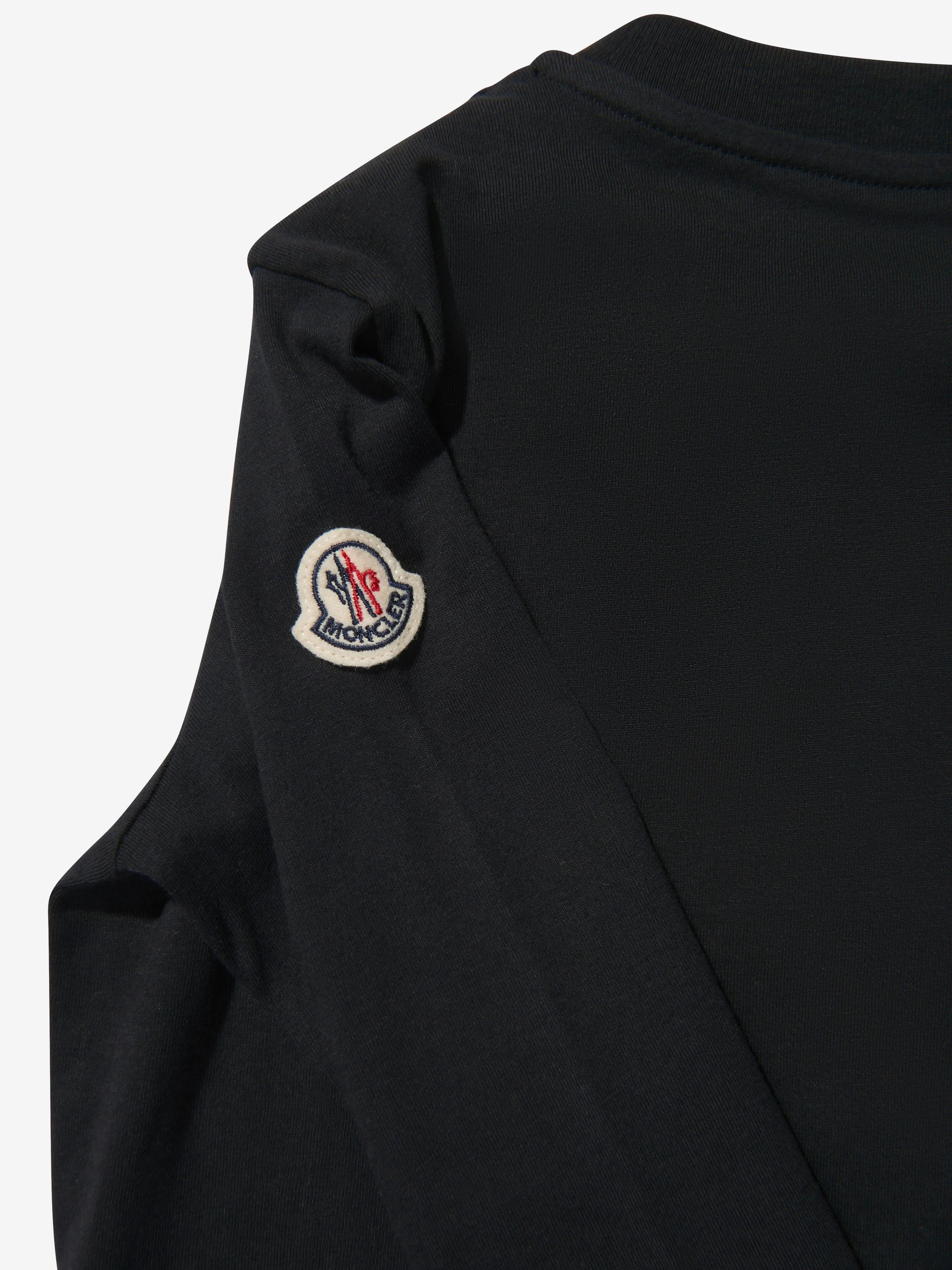 Moncler Enfant Boys Long Sleeve Logo T-Shirt