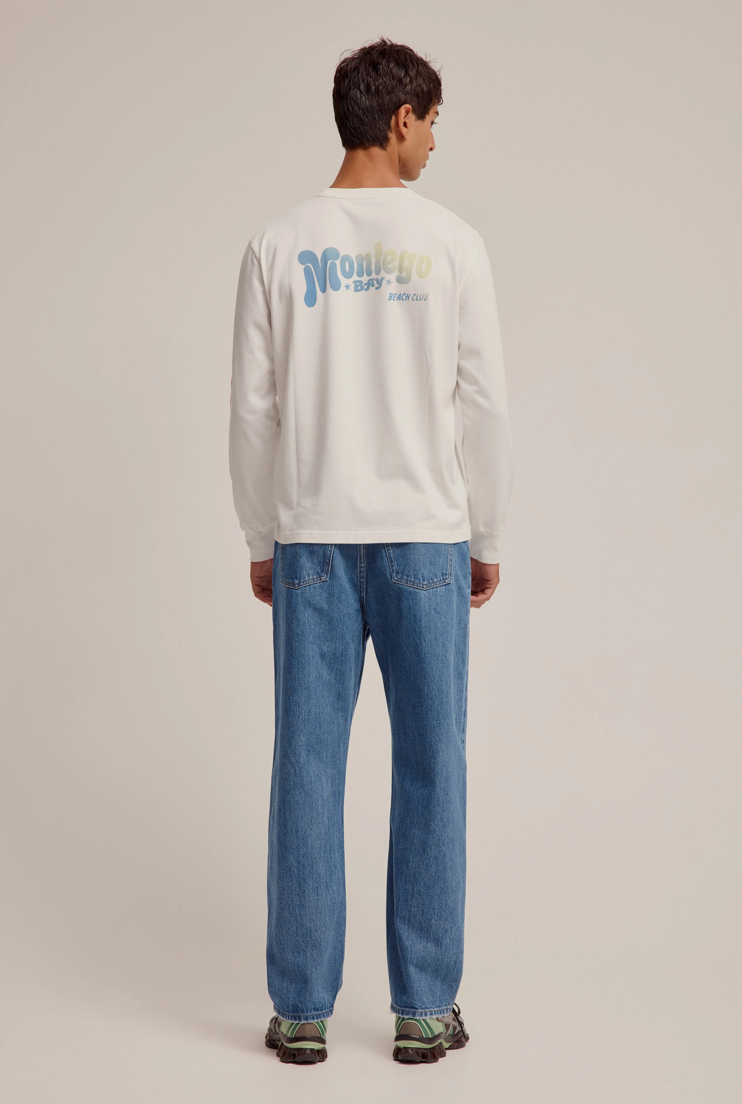 Montego Bay Logo T-Shirt - Off White
