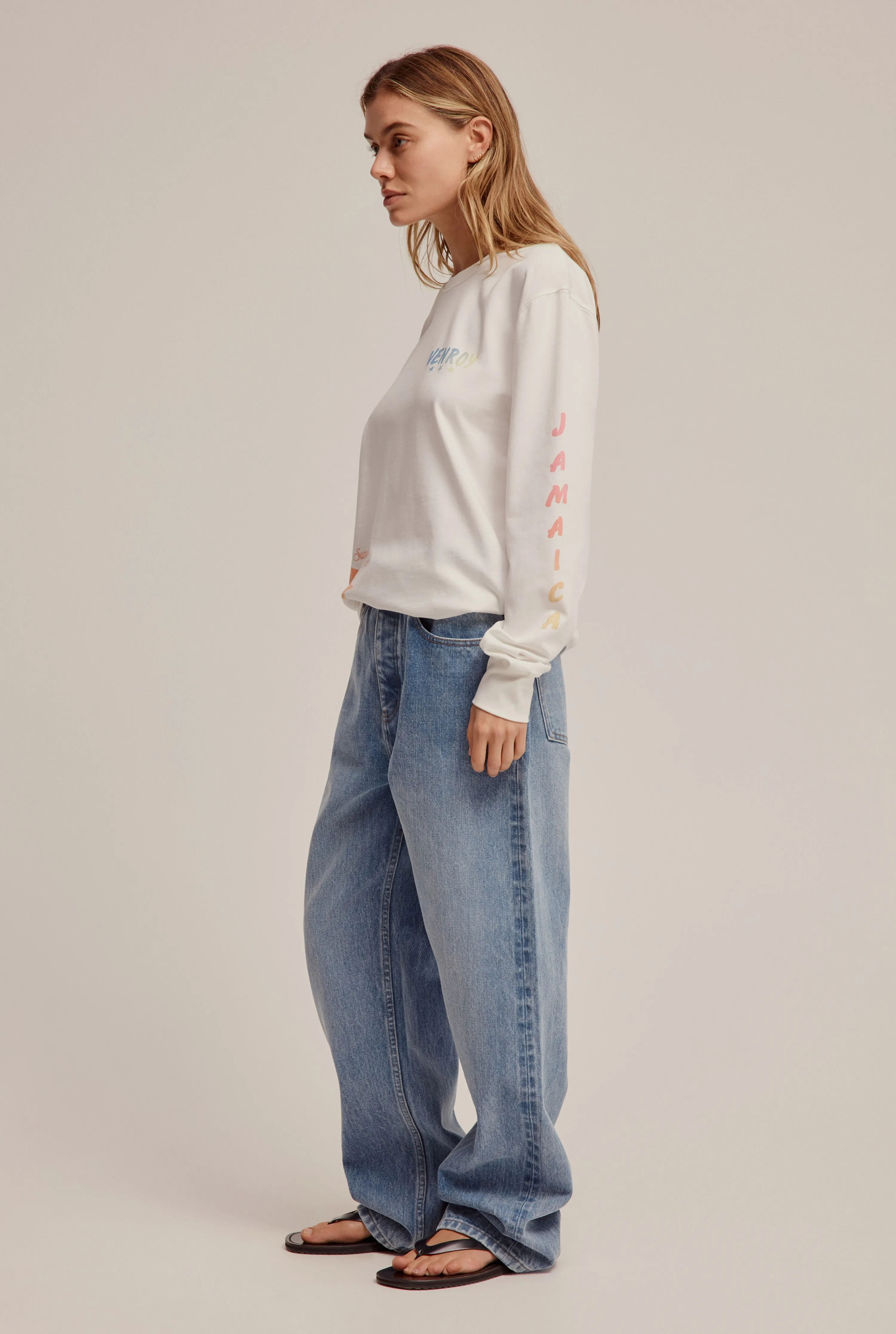 Montego Bay Logo T-Shirt - Off White